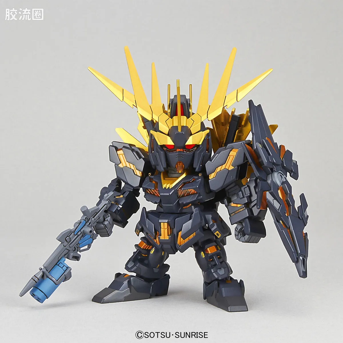 SD高达 EX-STANDARD系列 普通版 独角兽高达2号机 报丧女妖·命运女神 [毁灭模式] - 图片